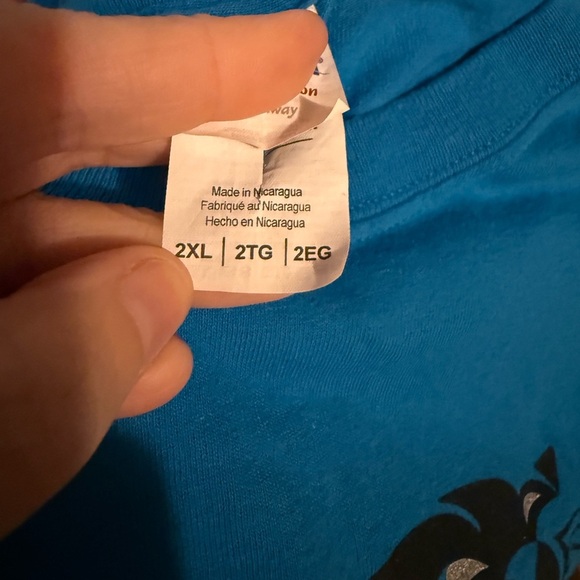 Carolina Panthers Football Tee Shirt - Picture 9 of 9